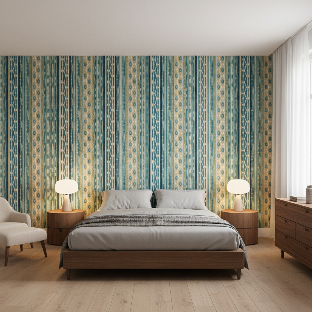 Desning Velvet Blue/Aqua — Bedroom Room Setting