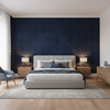 Callow Velvet Midnight — Bedroom Room Setting