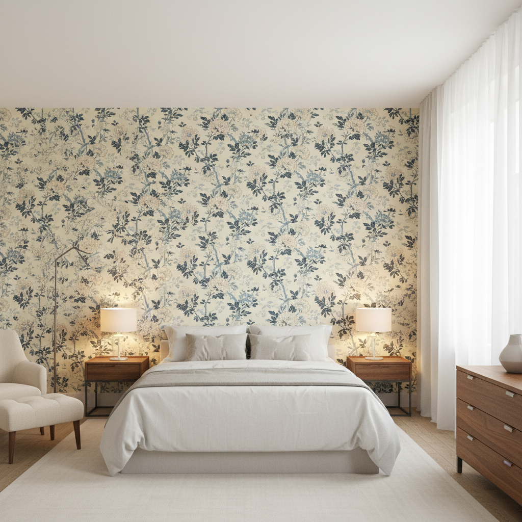 Inisfree Denim — Bedroom Room Setting