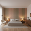Picket Multi/Plum — Bedroom Room Setting