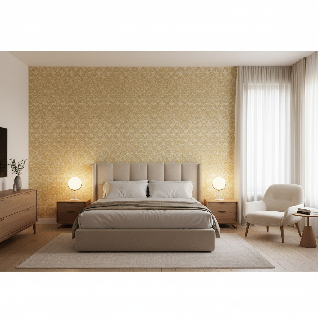 Bale Natural — Bedroom Room Setting