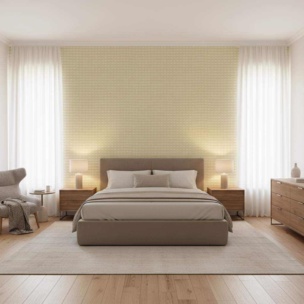 Stissing Cream — Bedroom Room Setting