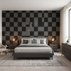 Allonby Weave Jet — Bedroom Room Setting