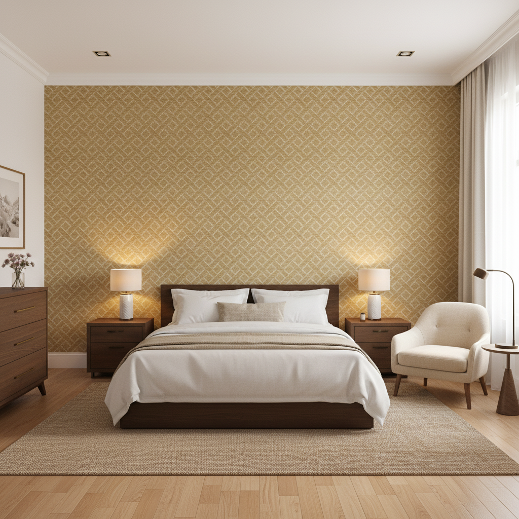 Maldon Weave Straw — Bedroom Room Setting