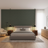 Maldon Weave Marine — Bedroom Room Setting