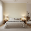 Seaford Weave pale beige — Bedroom Room Setting