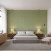 Seaford Weave Leaf — Bedroom Room Setting