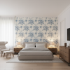 Aurora Blue — Bedroom Room Setting