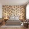 De La Tour Plum/Brow/Ecru — Bedroom Room Setting