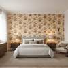 De La Tour Plum/Brow/Ecru — Bedroom Room Setting