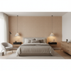 Leuven Antique Pink — Bedroom Room Setting