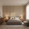 Drayton Print Java — Bedroom Room Setting