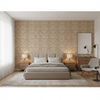 Drayton Print Java — Bedroom Room Setting