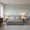 Elba Print Chambray — Bedroom Room Setting
