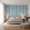 Bongol Print Sky — Bedroom Room Setting
