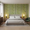 Bongol Print Kiwi — Bedroom Room Setting