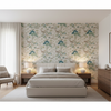 Luzon Print Jade — Bedroom Room Setting