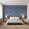 Bongol Velvet Sapphire — Bedroom Room Setting