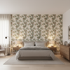 Benday Print Green/Rose — Bedroom Room Setting