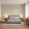Triana Weave Moss — Bedroom Room Setting