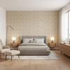 Triana Weave Moss — Bedroom Room Setting