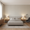 Alfaro Weave Sky — Bedroom Room Setting