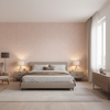 Alfaro Weave Blush — Bedroom Room Setting
