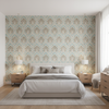 Seville Weave Sky/Aqua — Bedroom Room Setting