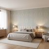 Lillie Embroidery pale green — Bedroom Room Setting