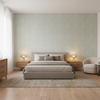 Lillie Embroidery pale green — Bedroom Room Setting