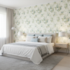 Adelyn Handblock - Celadon Multi By Lee Jofa | Lj Showroom Only 2018 | Botanical & Floral Multipurpose Print - Bedroom Room Setting