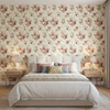 Adelyn Handblock - Lilac Multi By Lee Jofa | Lj Showroom Only 2018 | Botanical & Floral Multipurpose Print - Bedroom Room Setting