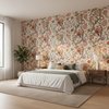 Adlington - Berry Multi By Lee Jofa | Manor House |Botanical & Floral Jacobeans Multipurpose Print - Bedroom Room Setting