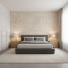 Alfaro Weave - Admiral Blue By Lee Jofa | Triana Weaves | Texture Upholstery - Bedroom Room Setting