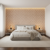 Bale - Radicchio Pink By Lee Jofa | Carrier And Company |Modern Geometric Upholstery - Bedroom Room Setting