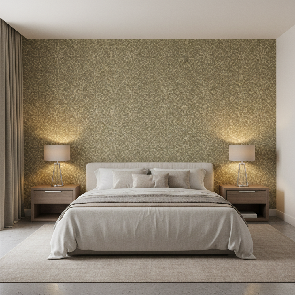 Chantilly Weave - Vicuna Brown By Lee Jofa | Suzanne Kasler Collection Ii | Global Upholstery - Bedroom Room Setting