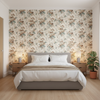 De La Tour - Lichen Multi By Lee Jofa | Paolo Moschino Fabrics |Botanical & Floral  Multipurpose Print - Bedroom Room Setting