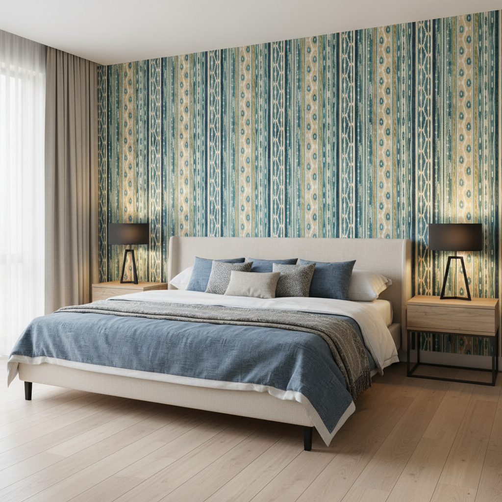 Desning Velvet - Blue/Aqua Blue By Lee Jofa | Harlington Velvets | Global Upholstery Velvet - Bedroom Room Setting