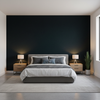 Dublin Linen -  Indigo Indigo By Lee Jofa | Colour Library Vii |Solid Texture Multipurpose - Bedroom Room Setting