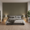 Dublin Linen - Carob Brown By Lee Jofa | Colour Complements Ii |Solid Texture Multipurpose - Bedroom Room Setting