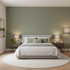 Dublin Linen - Dove Grey By Lee Jofa | Colour Complements Ii |Solid Texture Multipurpose - Bedroom Room Setting