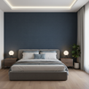 Dublin Linen - Navy Blue By Lee Jofa | Colour Complements Ii |Solid Texture Multipurpose - Bedroom Room Setting