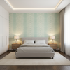 Indian Zag - Aqua Turquoise By Lee Jofa | Suzanne Rheinstein Iii | Global Multipurpose Print - Bedroom Room Setting