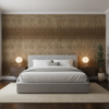 Indian Zag - Bark Brown By Lee Jofa | Suzanne Rheinstein *Hollyhock Ii | Global Multipurpose Print - Bedroom Room Setting
