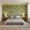 Inisfree - Meadow Green By Lee Jofa | Carrier And Company |Botanical & Floral  Multipurpose Print - Bedroom Room Setting