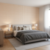 Kaya Ii - Spice Orange By Lee Jofa | Clare Prints | Small Scale Multipurpose Print - Bedroom Room Setting
