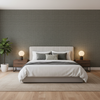 Lille Linen - Dune Grass Light Grey By Lee Jofa | Perfect Plains | Solid Multipurpose - Bedroom Room Setting