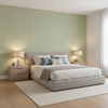 Lille Linen - Oldmint Light Blue By Lee Jofa | Perfect Plains | Solid Multipurpose - Bedroom Room Setting