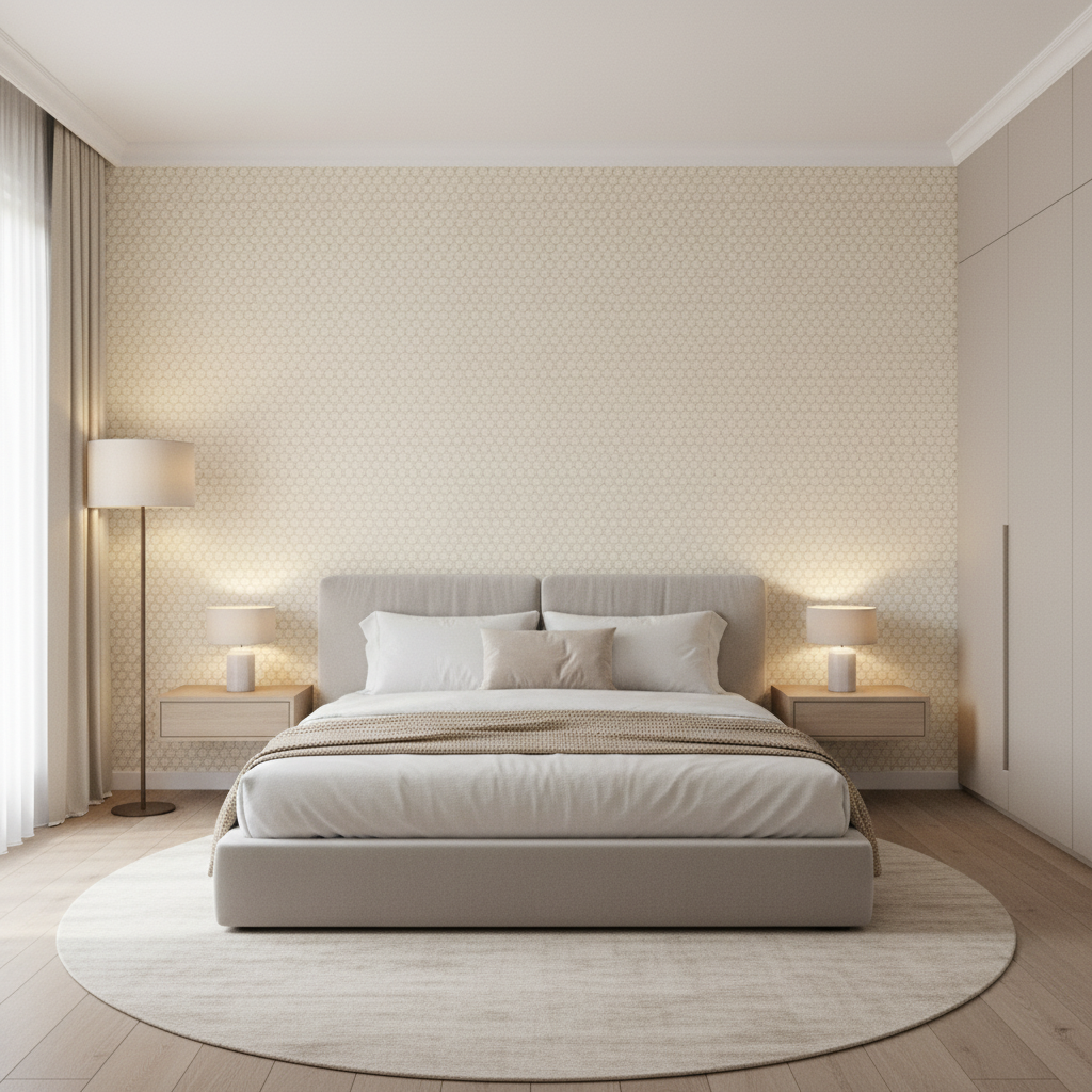 Lonsdale - Beige Beige By Lee Jofa | Furness Weaves | Texture Upholstery - Bedroom Room Setting