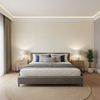Lonsdale - Ivory Ivory By Lee Jofa | Furness Weaves | Texture Upholstery - Bedroom Room Setting